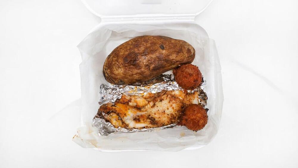 Blackened Flounder